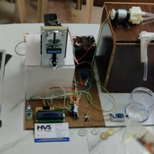 HVS-4816. Solar Intelligent Water Dispensing system with voice control and Coin Integration