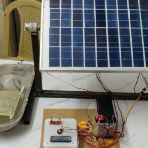 HVS-4827. Solar Light Pole with MPPT and Solar Tracking System using PIC Microcontroller