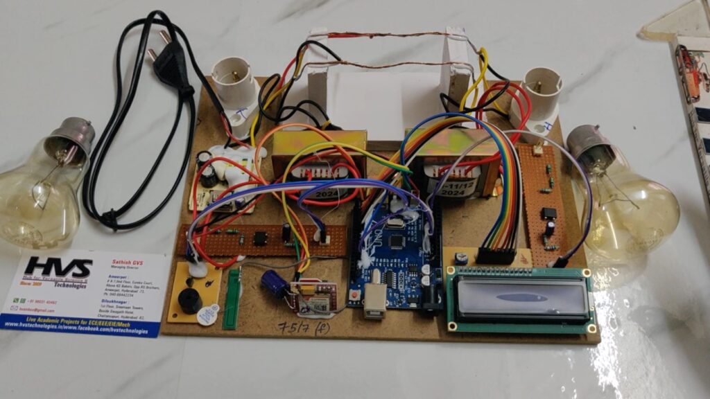 HVS-4829. Reduction of Electricity Theft using GSM.
