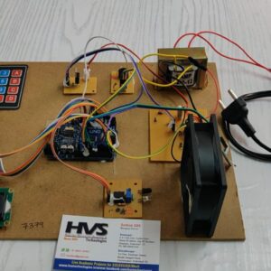 HVS-4833. Speed Control of BLDC Motor with Measurement and Temperature Monitoring using Arduino UNO
