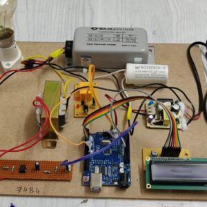 HVS-4838.  Automatic Power Factor Correction using Arduino UNO.