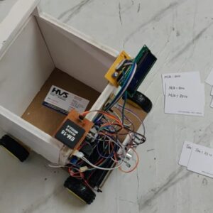HVS-4717.IoT based Automatic Human Following Trolley with Smart Billing System and Webpage Monitoring