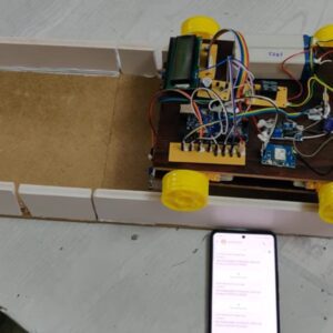 HVS-4734. Railway Track crack detection and track deviation system with Location SMS Alerts using ARDUINO UNO