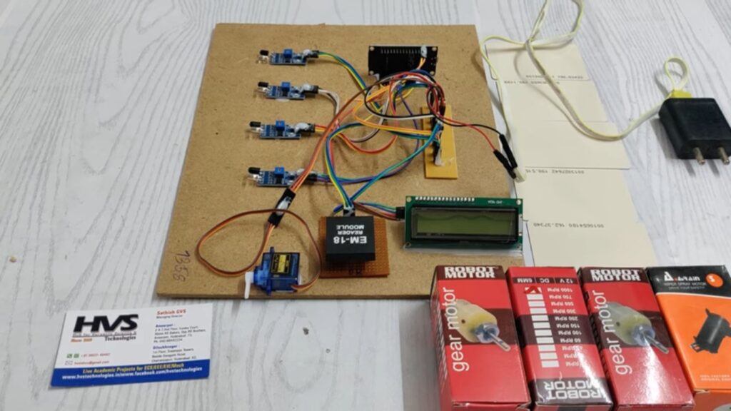 HVS-4750. Smart parking -web monitoring and RFID Authenticating Using NodeMCU