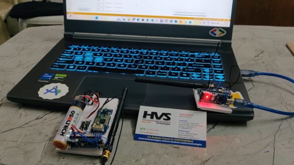 HVS-4754. Distance Measurement using LoRa - Grove LoRa 915 Mhz Seed studio Module