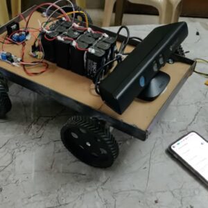 HVS-4760.  Ros based Robot  for 3D scanning with kinect 360