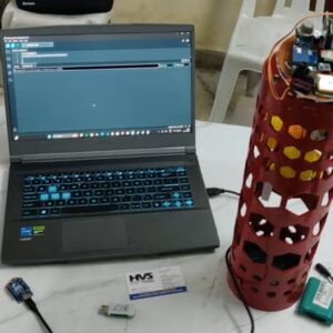 HVS-4698. CANSAT - Weather monitoring satellite from ground station
