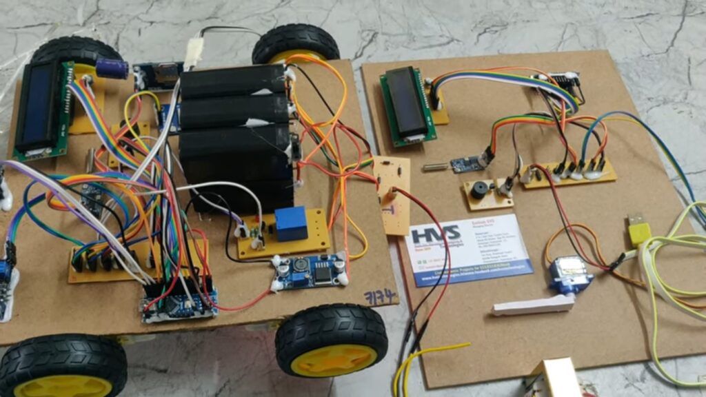 HVS-4789. Zigbee Based Obstacle Detection and Gate Control System.