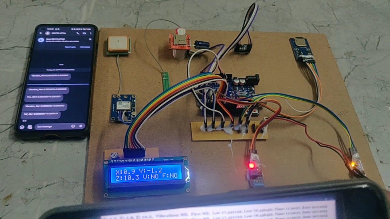 HVS-4797. Black Box and Crash Detection System using Arduino.