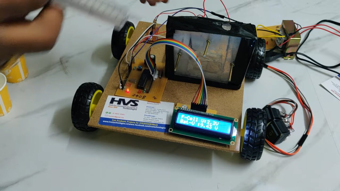 HVS-4818. Hydrogen Fuel cell for EV Battery Charging.