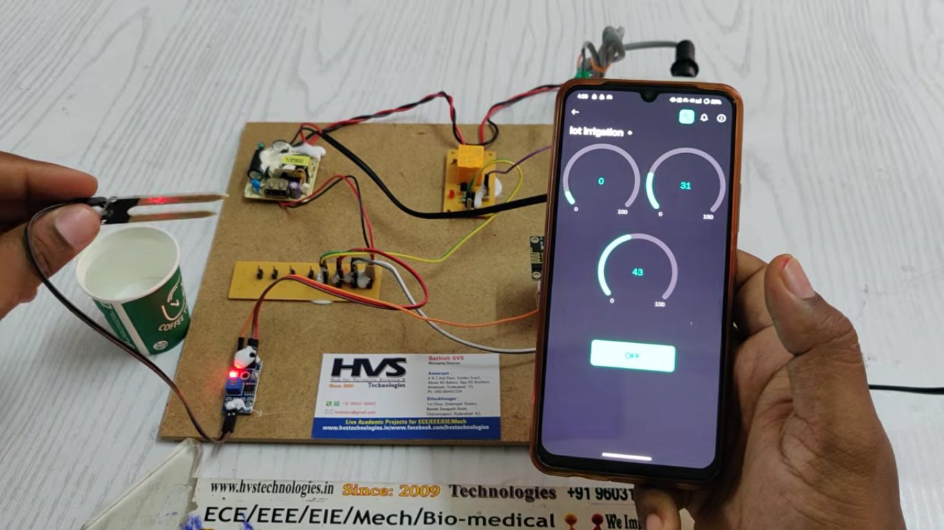 HVS-4725. Smart Agriculture System with IoT and AI for Precision Farming.