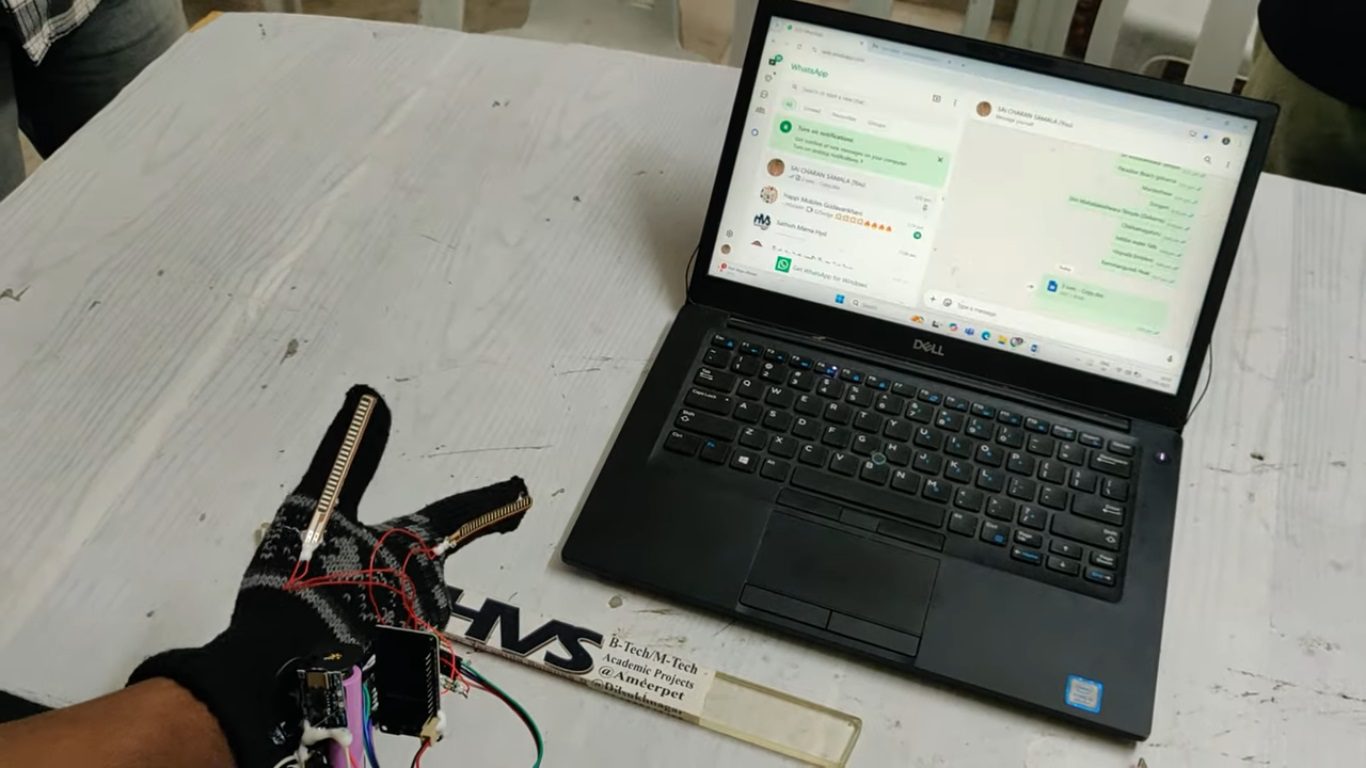 HVS-4731. Universal Gesture Controlled Wireless Mouse using ESP32.