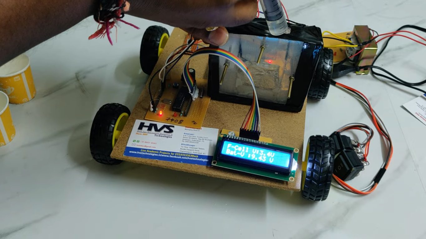 HVS-4818. Hydrogen Fuel cell for EV Battery Charging.
