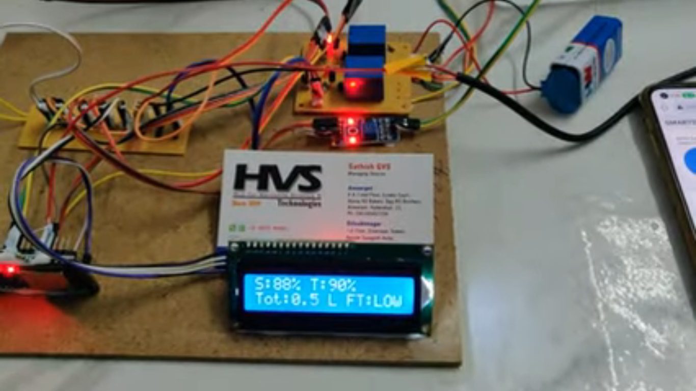 HVS-4819. Smart AC Drain Water Reuse System with IoT monitoring.