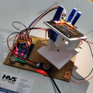 HVS-4830. Automated Dual-Axis Sun Tracking System for Optimal Solar Energy Capture.