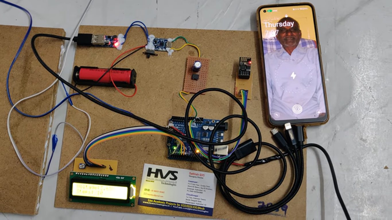 HVS-4813. IoT Advanced Foot Power Generation with Steps Count and Voltage Monitoring