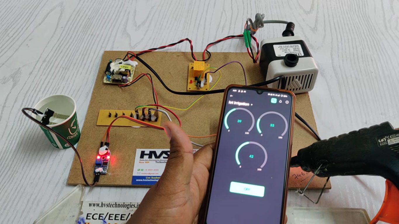 HVS-4725. Smart Agriculture System with IoT and AI for Precision Farming.