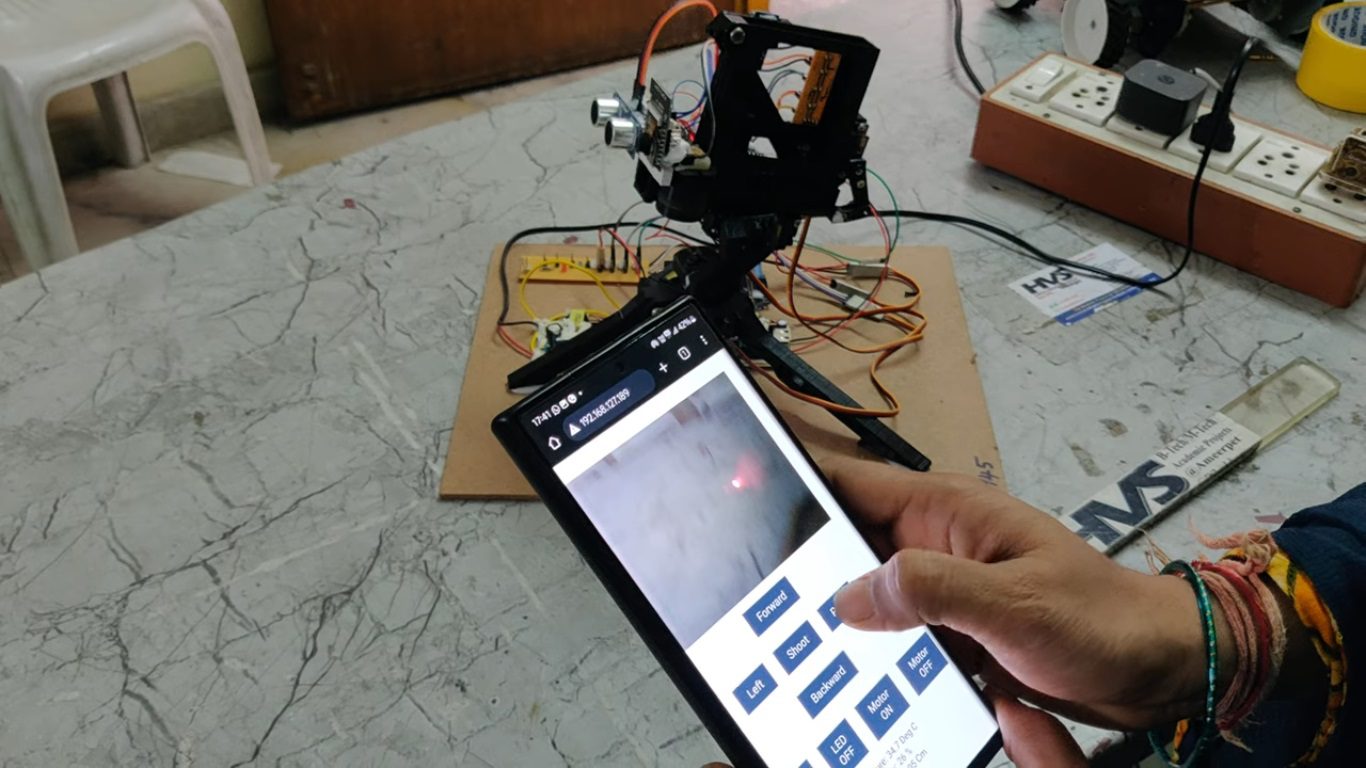 HVS-4776. IoT Nerf Turret.