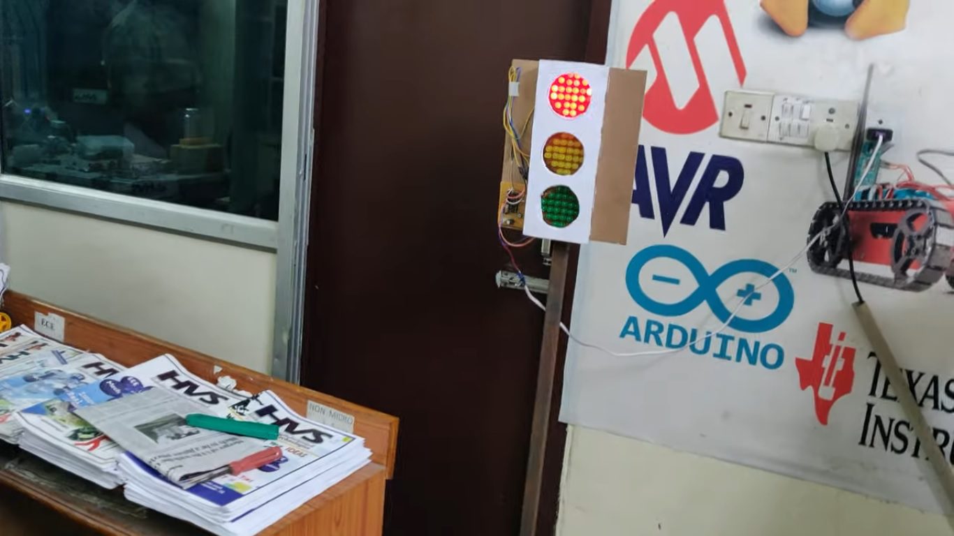 HVS-4785. Assistive Social Robot for Road Crossing - Elderly care Robot.