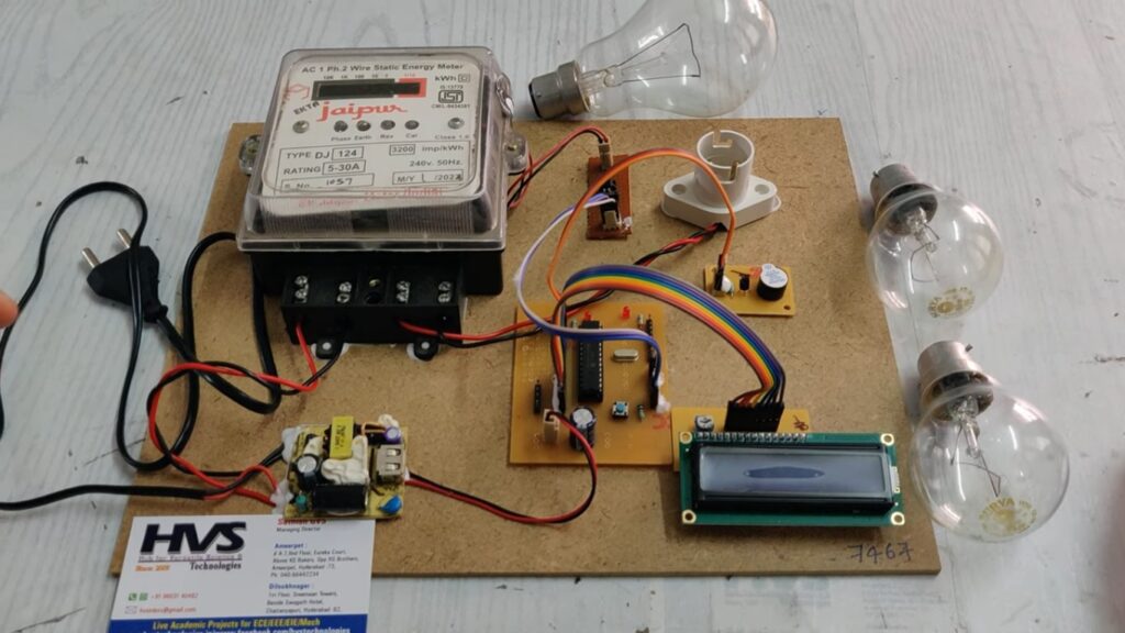 HVS-4841. Energy Meter per Hour Average Max and Minimum Load Display on LCD