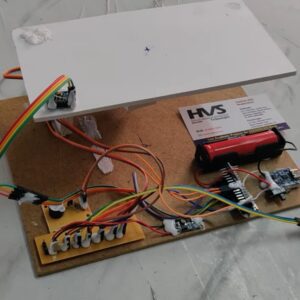 HVS-4747. Self Balancing Stretchers Using Arduino Nano with Temperature Alert