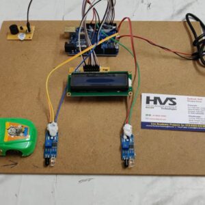 HVS-4858. Arduino Car Speed Detector in Action with Over speed Alert.