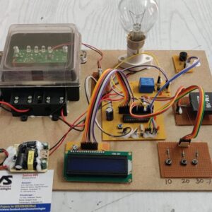 HVS-4859. Construction of Prepaid Energy KWH Meter using PIC microcontroller and RFID.