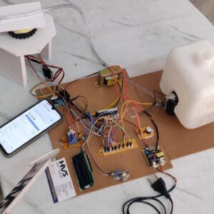 HVS-4965. Automatic 360 Degree fire 🔥 extinguisher system using IoT.