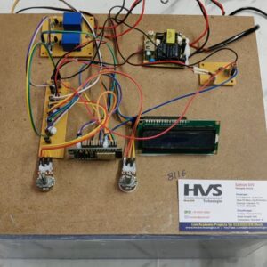 HVS-4790. Smart Egg Incubator System developed using an ESP32 controller, temperature and humidity sensors