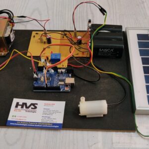 HVS-4861. Solar Energy Power Automated Energy System using Arduino and Soil Moisture Sensor Auto Irrigation.