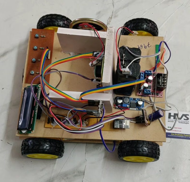 HVS-4979. Smart wheel chair with Safety, Speech, and IoT-Based Control