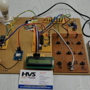 HVS-4864. Underground ground Cable fault distance locator using GSM and GPS technology