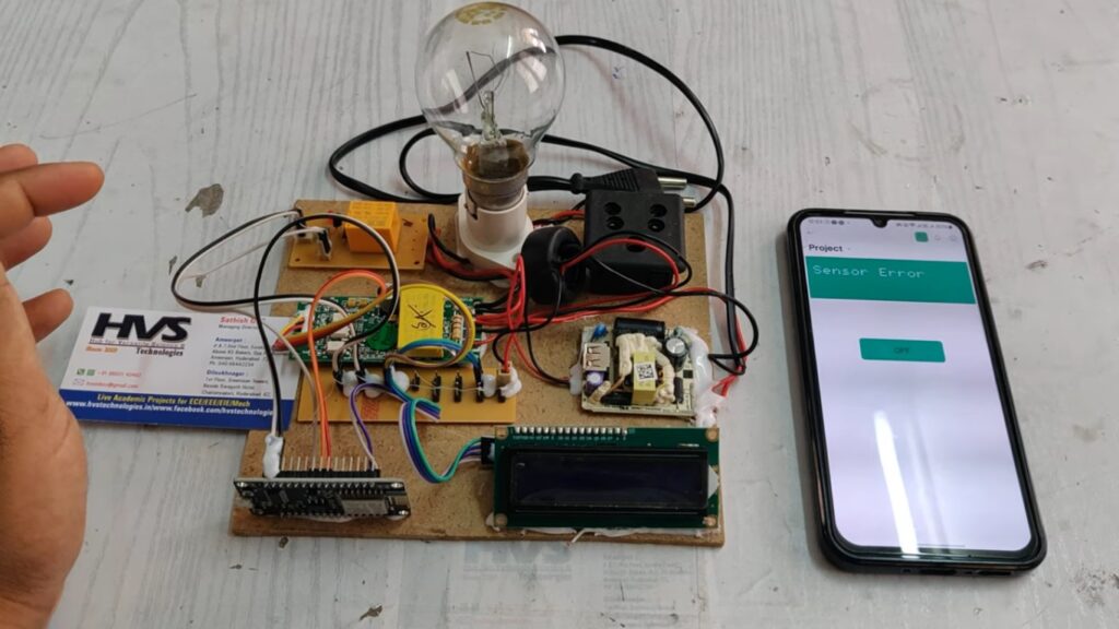 HVS-4842. IoT Smart Watt Meter using Blynk Application#pz004t#NodeMCU.