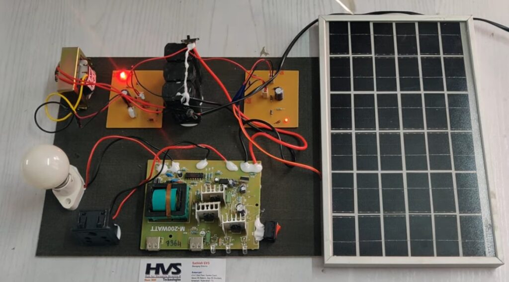 HVS-4871. Solar Powered Inverter.