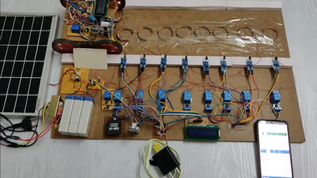 HVS-4875. IoT Solar Based Wireless Power Transfer on Road for Electrical Vehicle.