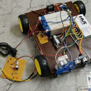 HVS-4879. Advanced Firefighting Robot with Line Following