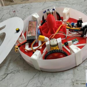 HVS-4878. Wall Climbing Robot Testing with Suction Mechanism