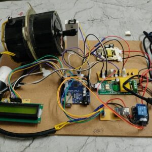 HVS-4888. Smart Monitoring and Controlling of Single-phase Induction Motor using IoT