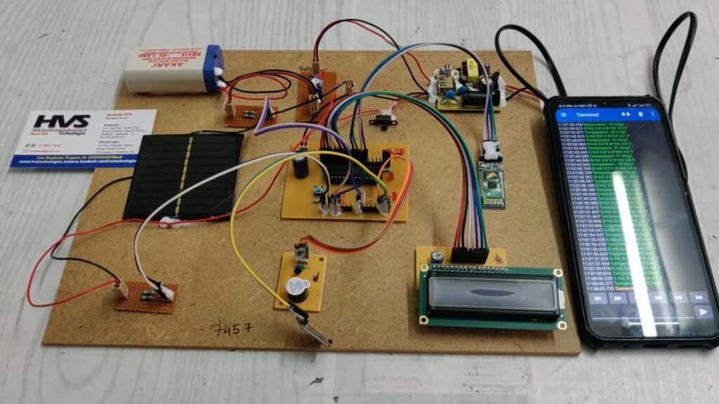 HVS-1454. Solar Power Grid Status Monitoring and Alerting with Android Smart Phone Technology