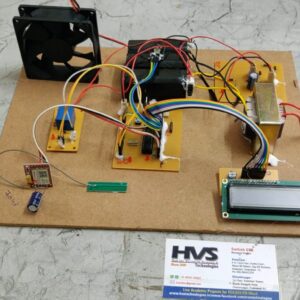 HVS-4898. Battery Cooling system with GSM Module for Electrical Vehicle.