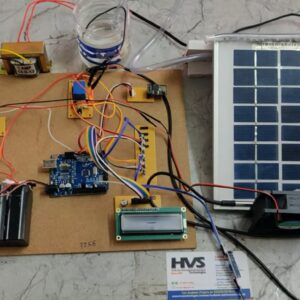 HVS-4900. Smart Temperature Dependent cooling of Solar Panel Using Arduino UNO and Thingspeak