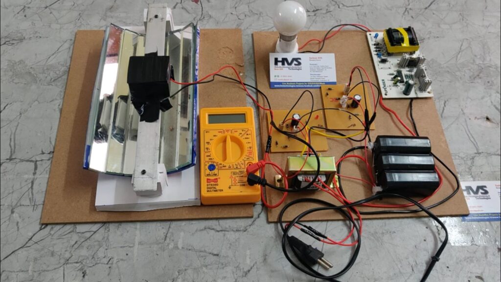 HVS-4903. Mini Solar Steam Powered Plant.