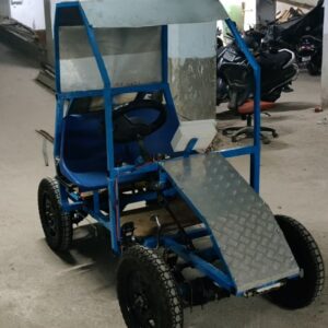 HVS-4904. Smart City EV - GSM and GPS with accident alert and Zone based speed lock. Buggy EV. Smart EV