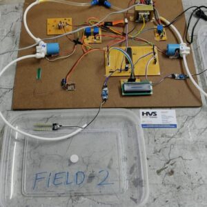 HVS-4905. Mobile (SMS)Based Embedded system for Multi-Irrigation system with Auto Water Switching.