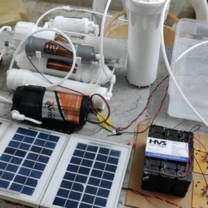 HVS-4918. Solar Powered Sea water desalination -Pre filter, sediment, carbon, RO, UV,TDS, Ultra filter,mineral
