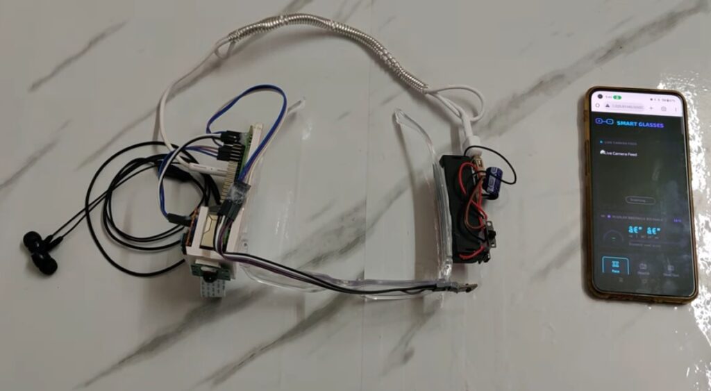 HVS-4937. Smart Eyes with Voice - An Assistive system for blind Persons - Smart AI Glasses