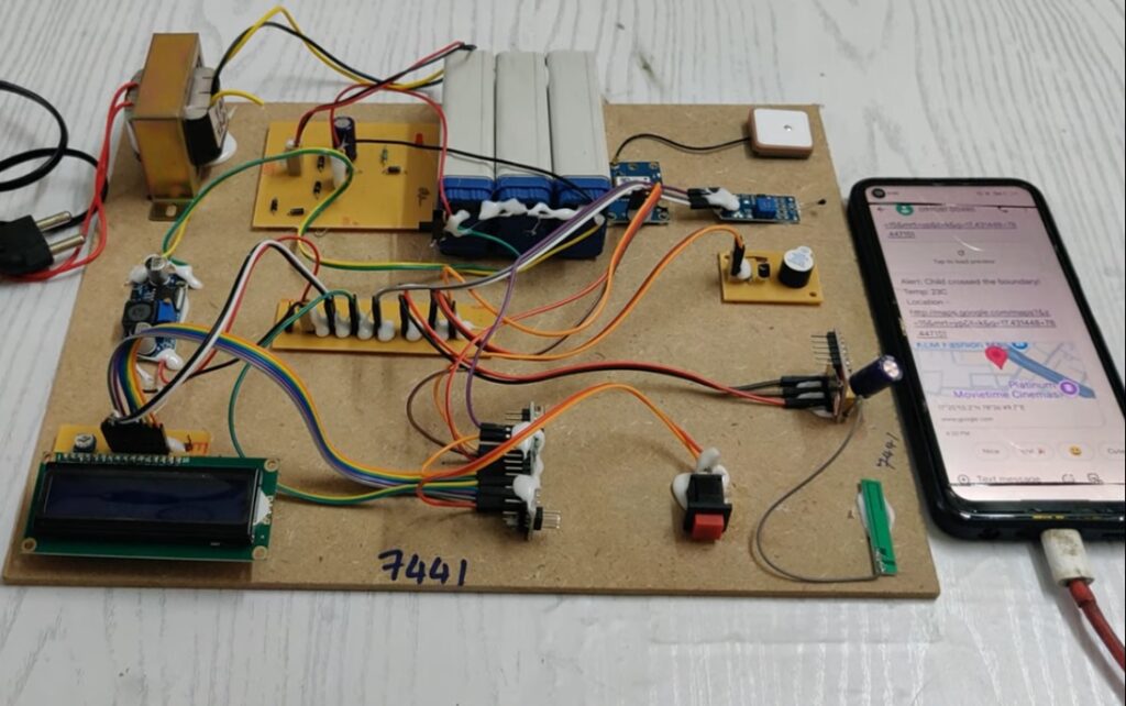 HVS-4949. AI Driven Child Safety Wearable Device.