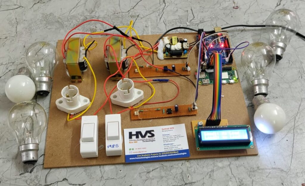 HVS-4961. Real-time power monitoring and forecasting using raspberry pi and Machine Learning.