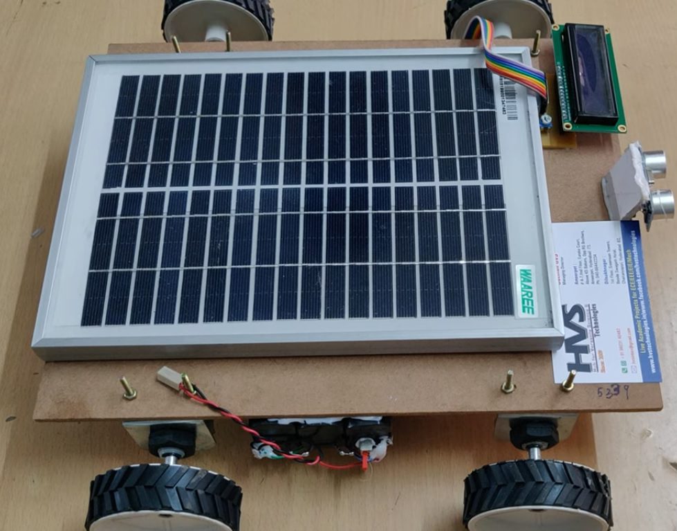 HVS-615. Artificial intelligent based solar vehicle.