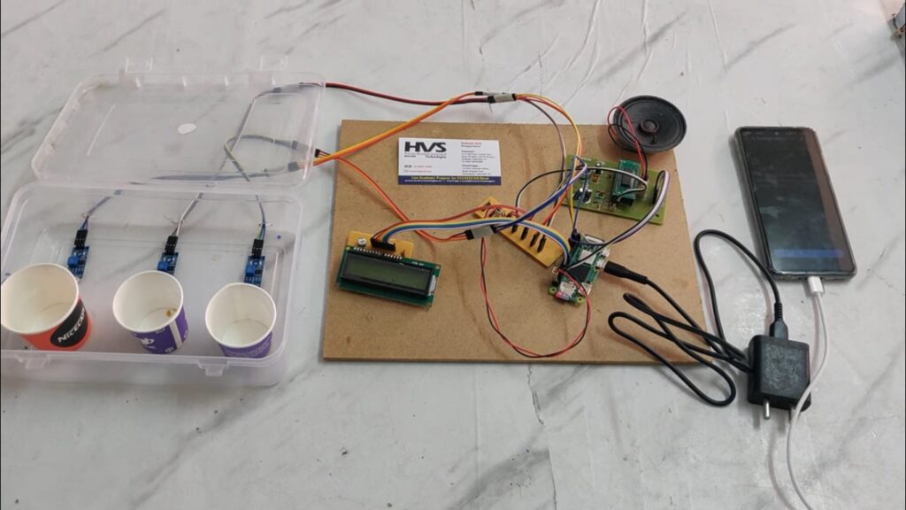 HVS-2391 Intelligent Medicine Box For Medication Management Using IOT
